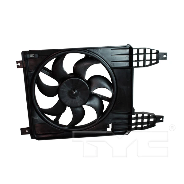 Dual Radiator and Condenser Fan Assembly - TYC 622260