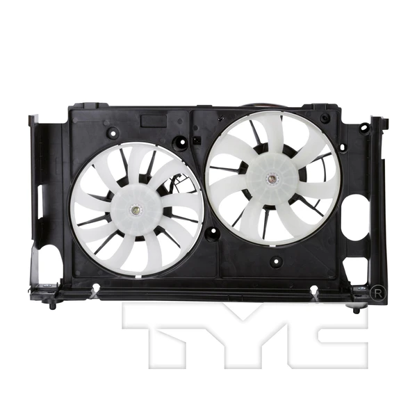 Dual Radiator and Condenser Fan Assembly - TYC 622310