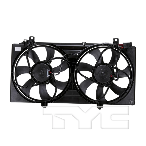 Dual Radiator and Condenser Fan Assembly - TYC 622350