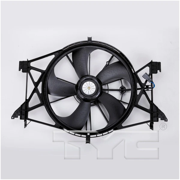 Dual Radiator and Condenser Fan Assembly - TYC 622360
