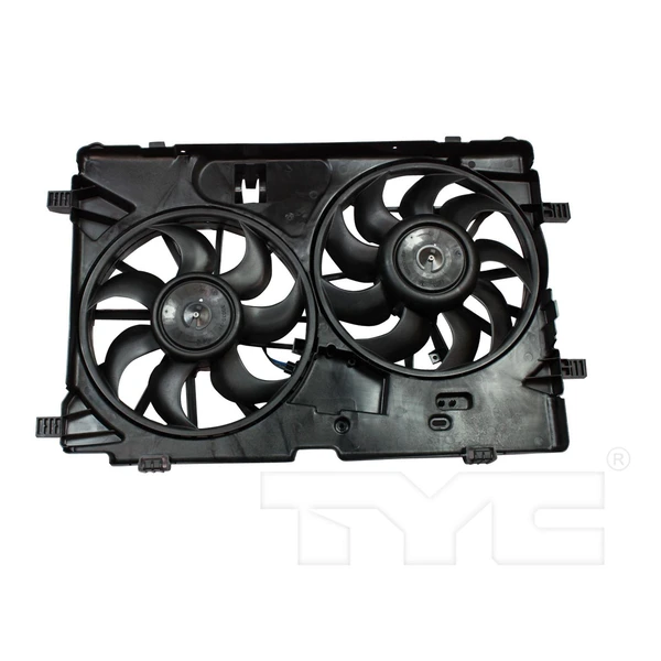Dual Radiator and Condenser Fan Assembly - TYC 622390
