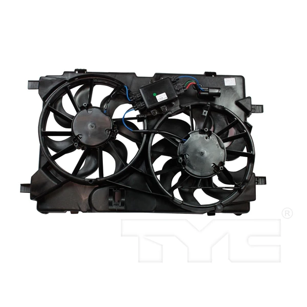 Dual Radiator and Condenser Fan Assembly - TYC 622390