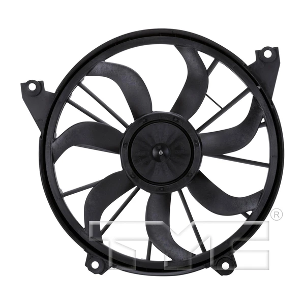 Dual Radiator and Condenser Fan Assembly - TYC 622520