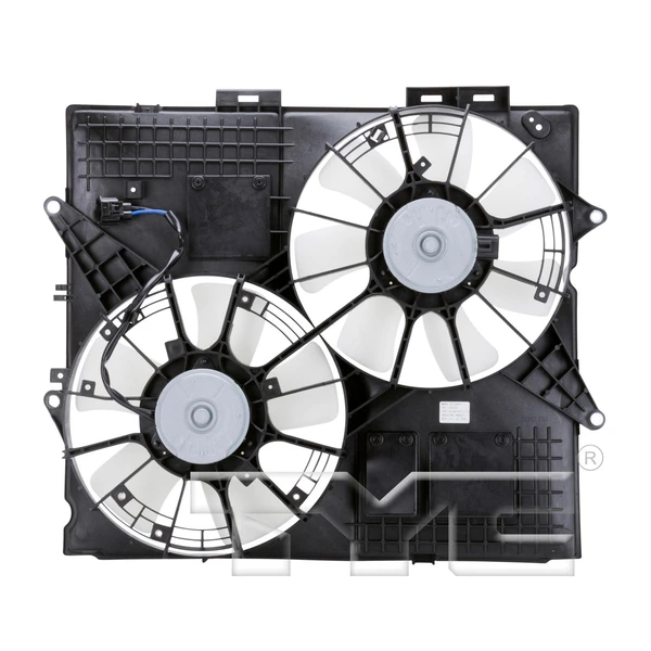 Dual Radiator and Condenser Fan Assembly - TYC 622530