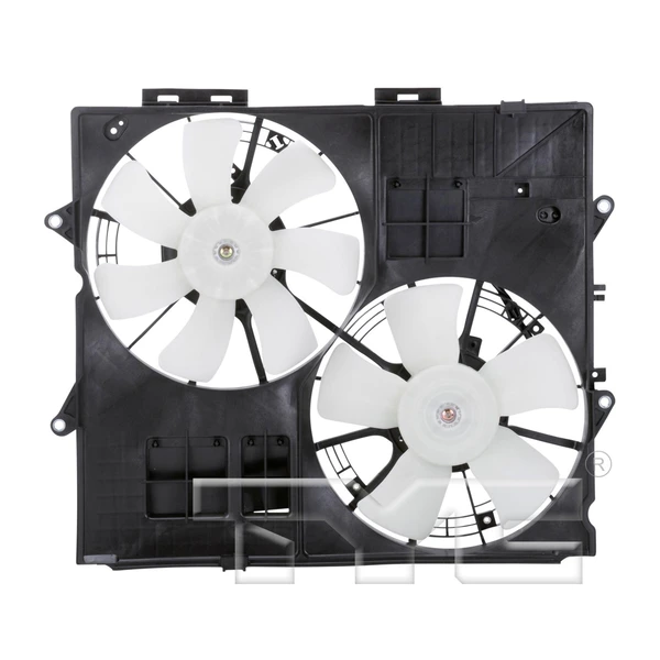Dual Radiator and Condenser Fan Assembly - TYC 622530