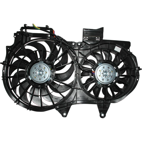 Dual Radiator and Condenser Fan Assembly - TYC 622540