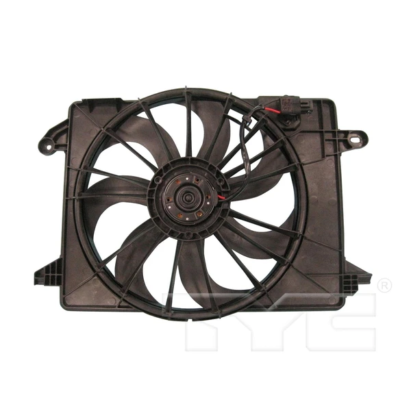Dual Radiator and Condenser Fan Assembly - TYC 622550