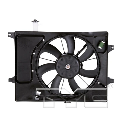 Dual Radiator and Condenser Fan Assembly - TYC 622580