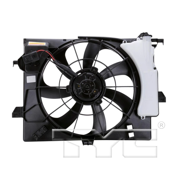 Dual Radiator and Condenser Fan Assembly - TYC 622590