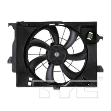 Dual Radiator and Condenser Fan Assembly - TYC 622590