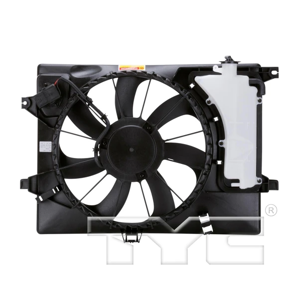 Dual Radiator and Condenser Fan Assembly - TYC 622600