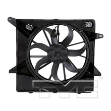 Dual Radiator and Condenser Fan Assembly - TYC 622650
