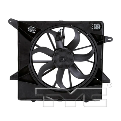 Dual Radiator and Condenser Fan Assembly - TYC 622650