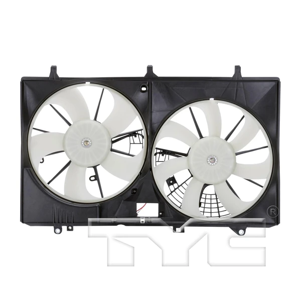 Dual Radiator and Condenser Fan Assembly - TYC 622680