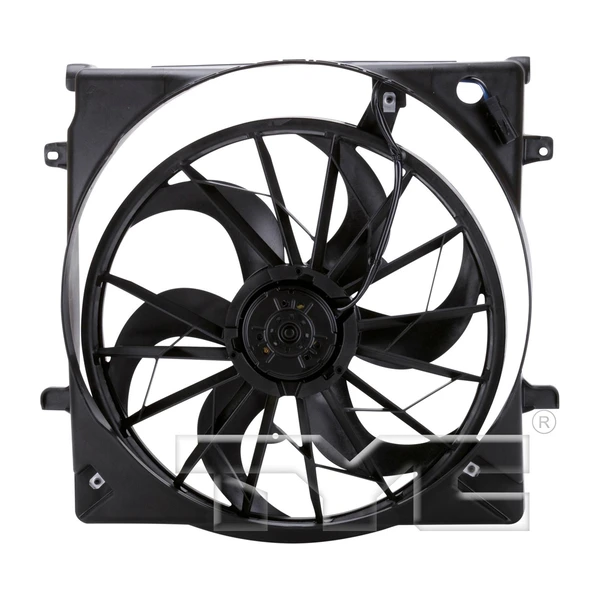 Dual Radiator and Condenser Fan Assembly - TYC 622690