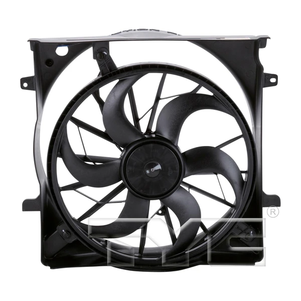 Dual Radiator and Condenser Fan Assembly - TYC 622690