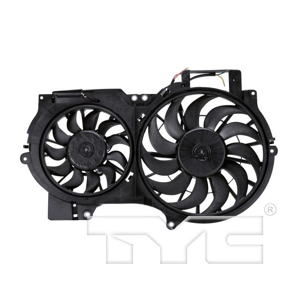 Dual Radiator and Condenser Fan Assembly - TYC 622710