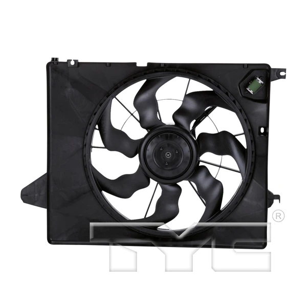 Dual Radiator and Condenser Fan Assembly - TYC 622730
