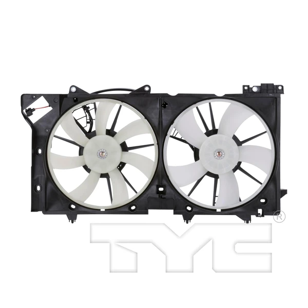 Dual Radiator and Condenser Fan Assembly - TYC 622750
