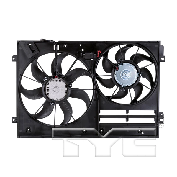 Dual Radiator and Condenser Fan Assembly - TYC 622820