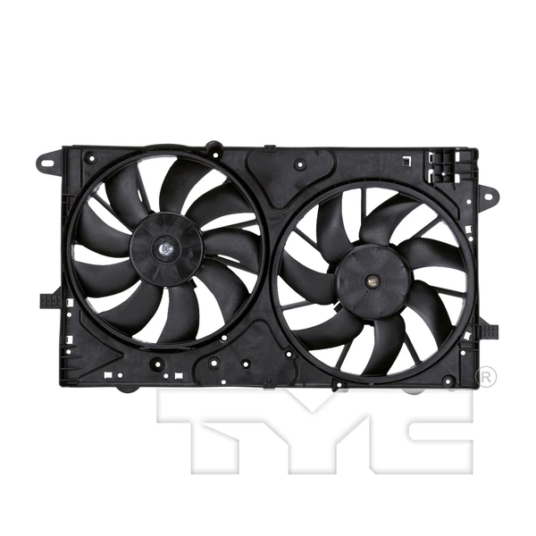 Dual Radiator and Condenser Fan Assembly - TYC 622850