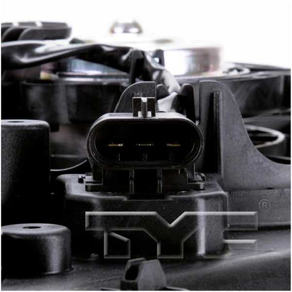 Dual Radiator and Condenser Fan Assembly - TYC 622860