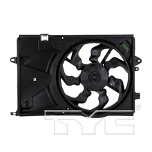 Dual Radiator and Condenser Fan Assembly - TYC 622900