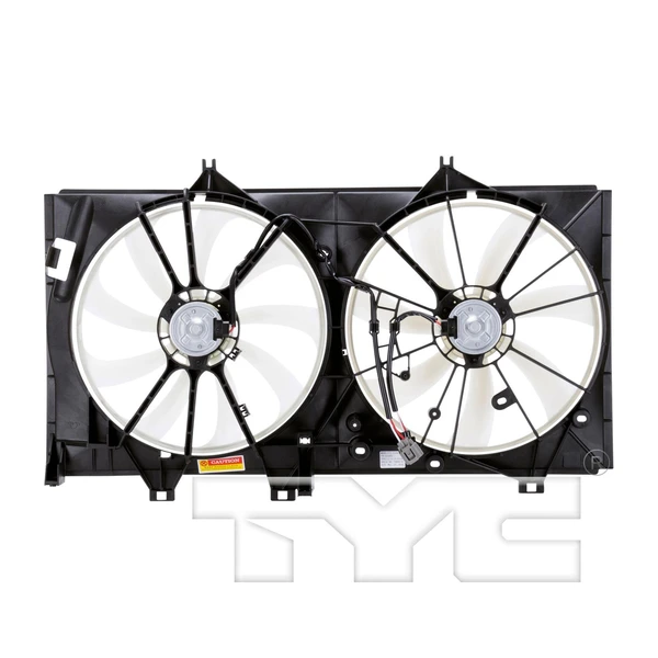 Dual Radiator and Condenser Fan Assembly - TYC 622950