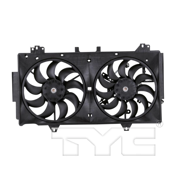 Dual Radiator and Condenser Fan Assembly - TYC 622970