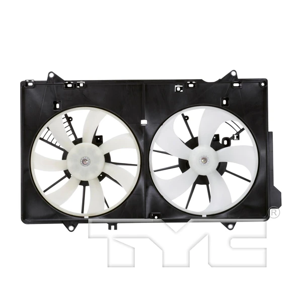 Dual Radiator and Condenser Fan Assembly - TYC 623010