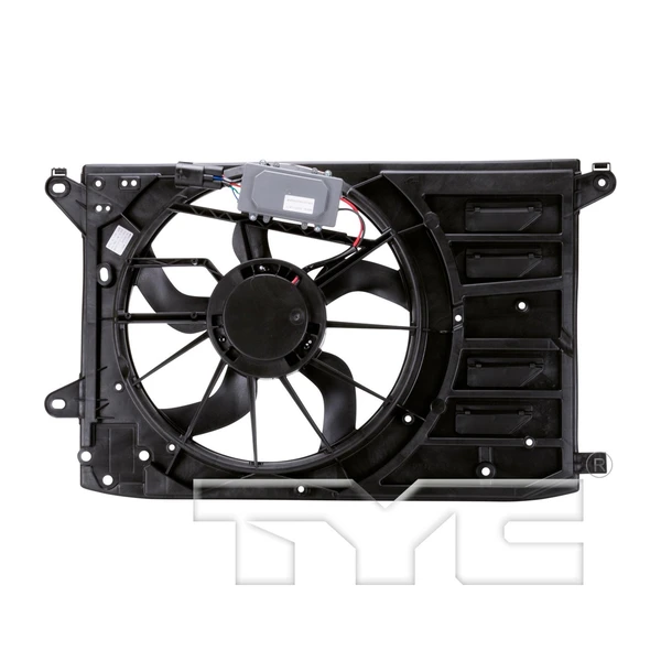 Dual Radiator and Condenser Fan Assembly - TYC 623020