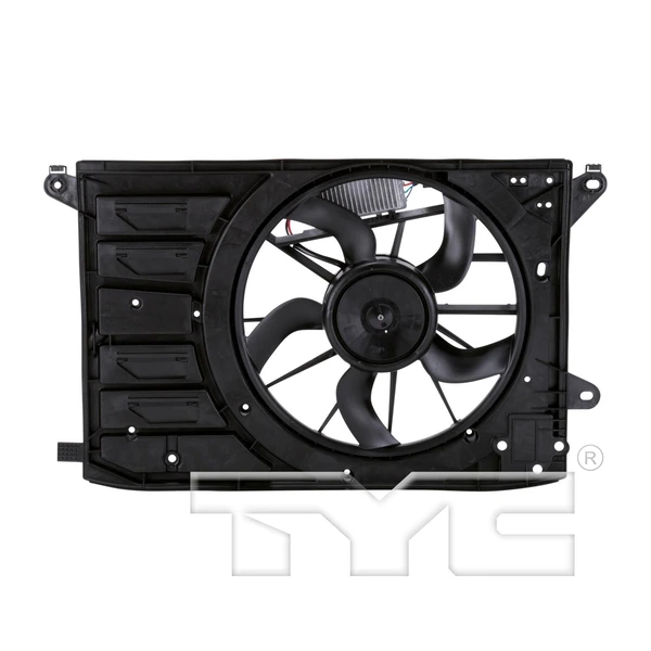 Dual Radiator and Condenser Fan Assembly - TYC 623020