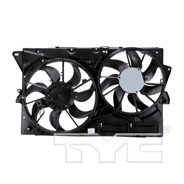 Dual Radiator and Condenser Fan Assembly - TYC 623040