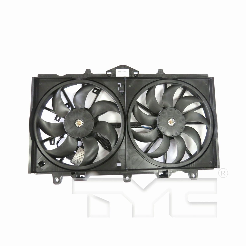 Dual Radiator and Condenser Fan Assembly - TYC 623080