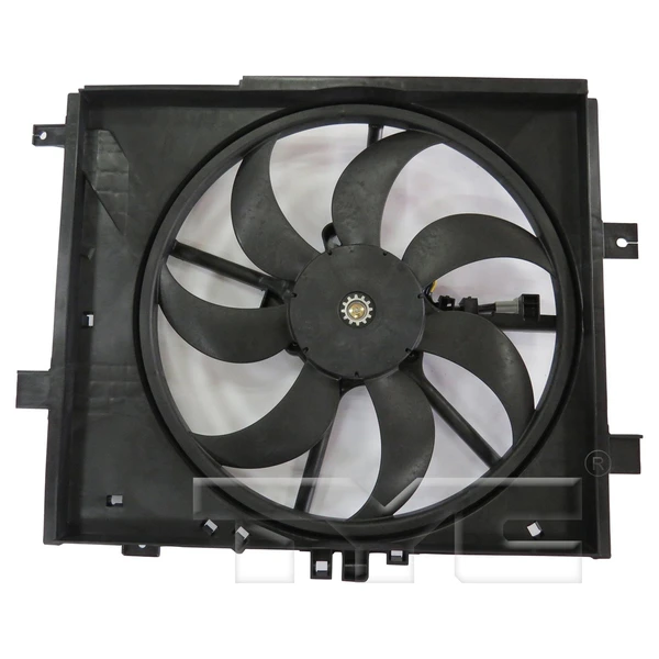 Dual Radiator and Condenser Fan Assembly - TYC 623090