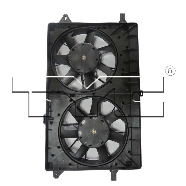 Dual Radiator and Condenser Fan Assembly - TYC 623170