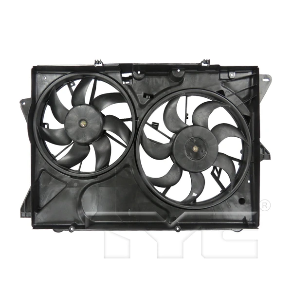 Dual Radiator and Condenser Fan Assembly - TYC 623190