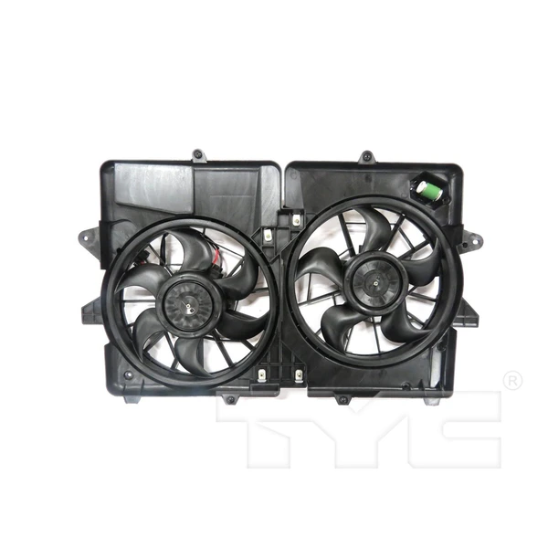 Dual Radiator and Condenser Fan Assembly - TYC 623240