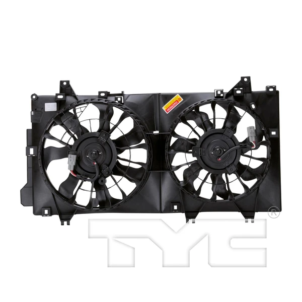 Dual Radiator and Condenser Fan Assembly - TYC 623250
