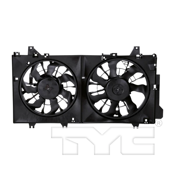 Dual Radiator and Condenser Fan Assembly - TYC 623250