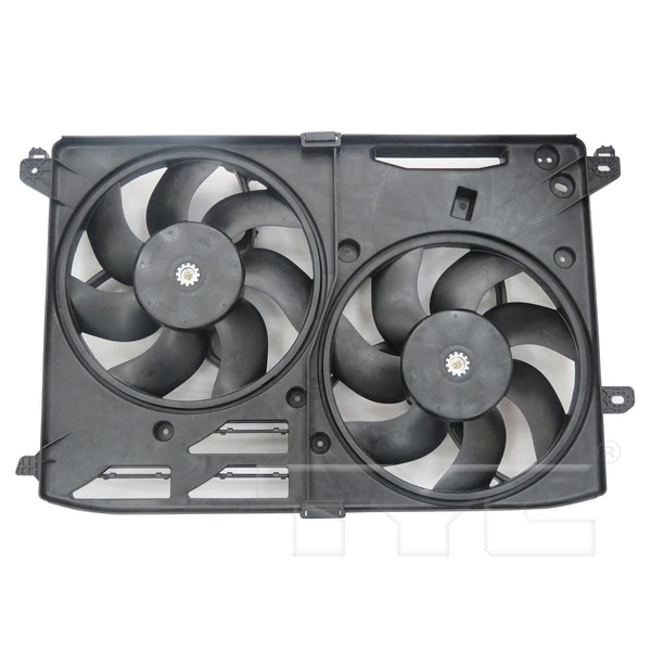Dual Radiator and Condenser Fan Assembly - TYC 623320