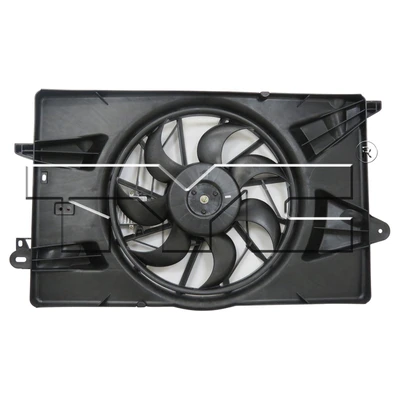 Dual Radiator and Condenser Fan Assembly - TYC 623340