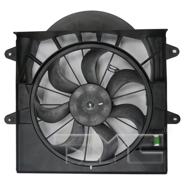 Dual Radiator and Condenser Fan Assembly - TYC 623360