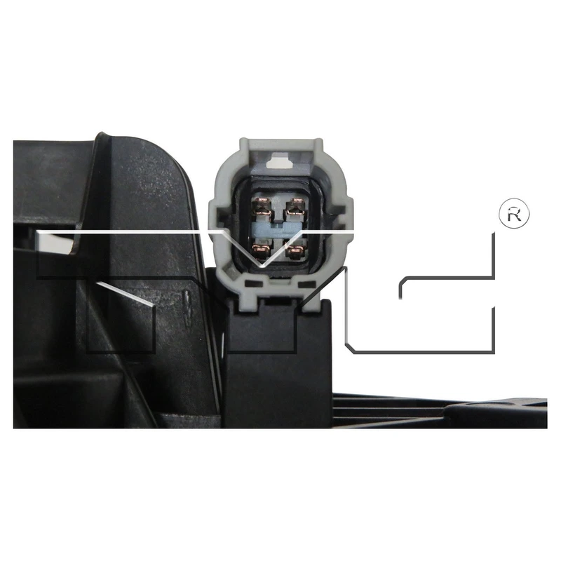 Dual Radiator and Condenser Fan Assembly - TYC 623400