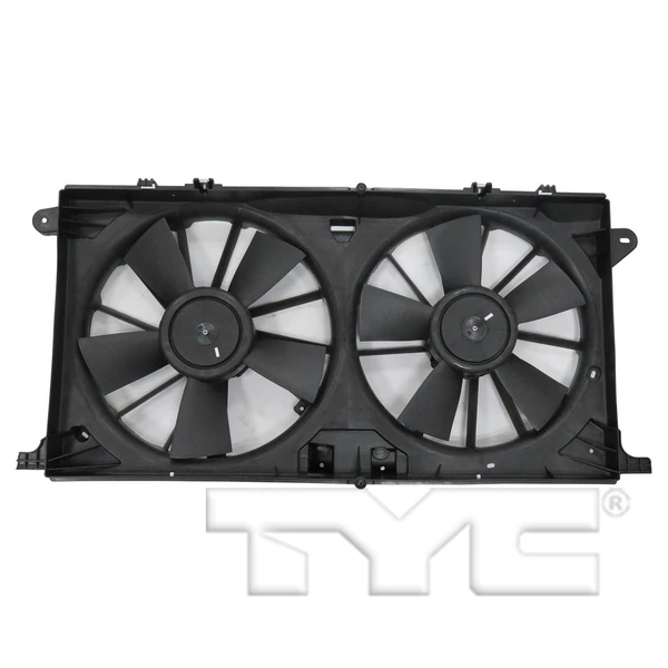 Dual Radiator and Condenser Fan Assembly - TYC 623450