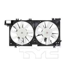 Dual Radiator and Condenser Fan Assembly - TYC 623480