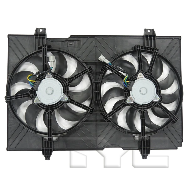 Dual Radiator and Condenser Fan Assembly - TYC 623490