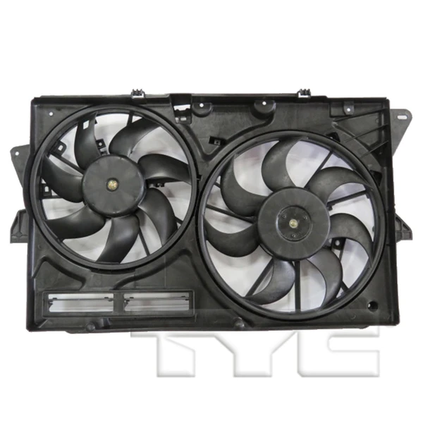 Dual Radiator and Condenser Fan Assembly - TYC 623500