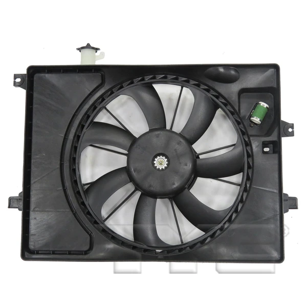 Dual Radiator and Condenser Fan Assembly - TYC 623510