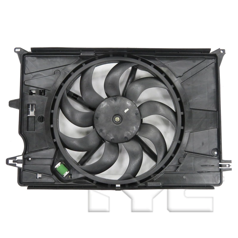 Dual Radiator and Condenser Fan Assembly - TYC 623530